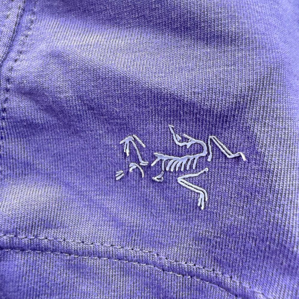 Arcteryx Polo Shirt Lot 2 Womens M/L Orange Purple Hiking Outdoor Athletic Top - Picture 5 of 14